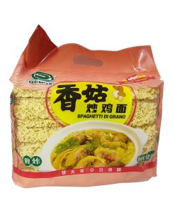 Ramen AI Funghi Pacco da 12 Pezzi 720g Spaghetti di Grano Gusto Tradizionale Italiano per Cucina Orientale