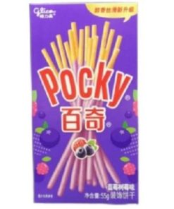 POCKY BASTONCINI BLUEBERRY&RASPERRY 55GR