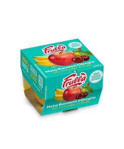 Polpa di Frutta Bi-pack Mela Banana Ciliegia - 2x100g