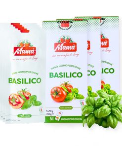 Mamà Sugo al Basilico – Pack 15x70g | Semplicità, Freschezza e Gusto 100% Italiano