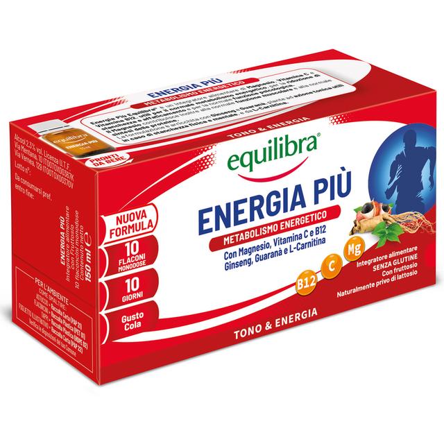 Equilibra Energia Più 10flac 15ml