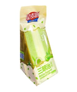 Xing Mai Yu Torta al Gusto di Matcha Ripiena da 100g - Sandwich Cake con Sapore di Matcha Perfetto per Snack e Dessert