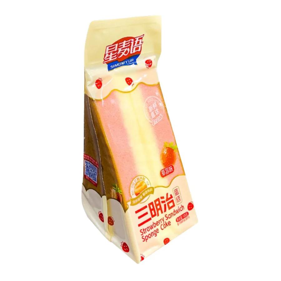 Xing Mai Yu Sandwich Sponge Cake al gusto Fragola