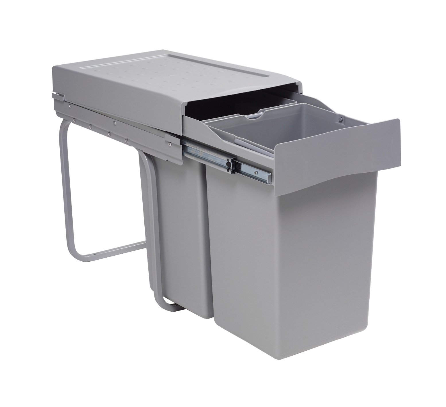 Pattumiera ad Estrazione Frontale 2x14L - Made in Italy