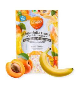 Ghiaccioli Frutteto 100% Frutta busta multipack 5 pezzi gusto Banana&Albicocca