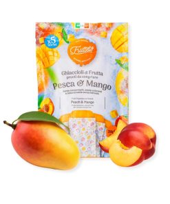 Ghiaccioli Frutteto 100% Frutta busta multipack 5 pezzi gusto Pesca&Mango