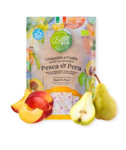 Ghiaccioli Frutteto 100% Frutta busta multipack 5 pezzi gusto Pesca&Pera BIOLOGICO